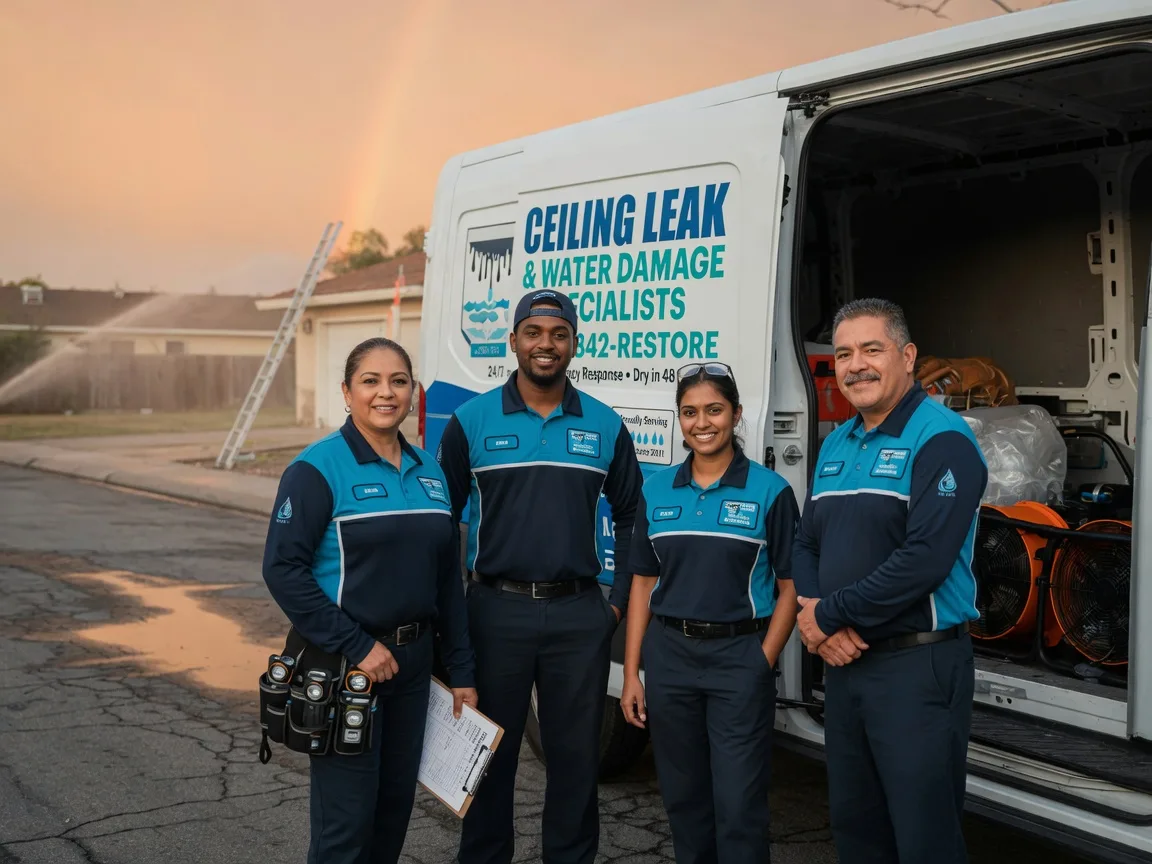 Ceiling Leak Cleanup company in Montandon, PA