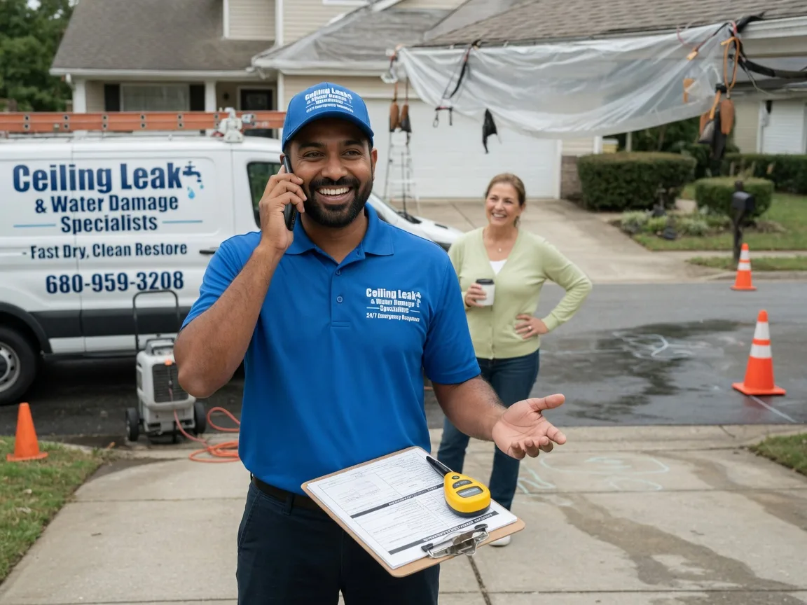 Ceiling Leak Cleanup Montandon, PA FAQs
